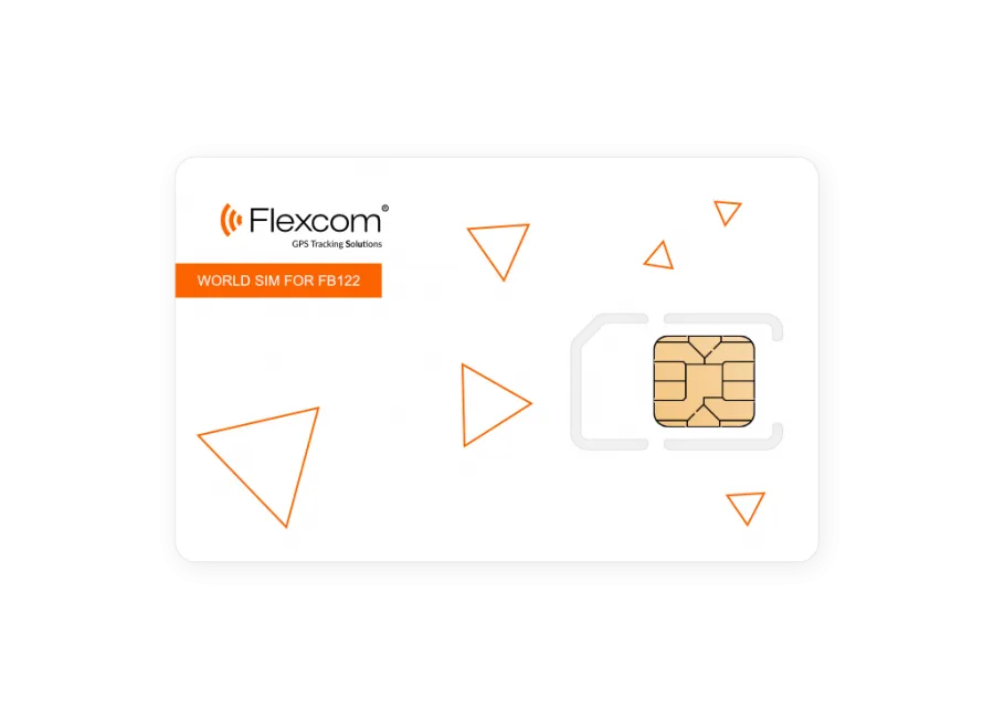 FLEXCOM SIMGL6M data sim card for gps tracking device for international use for 6 months