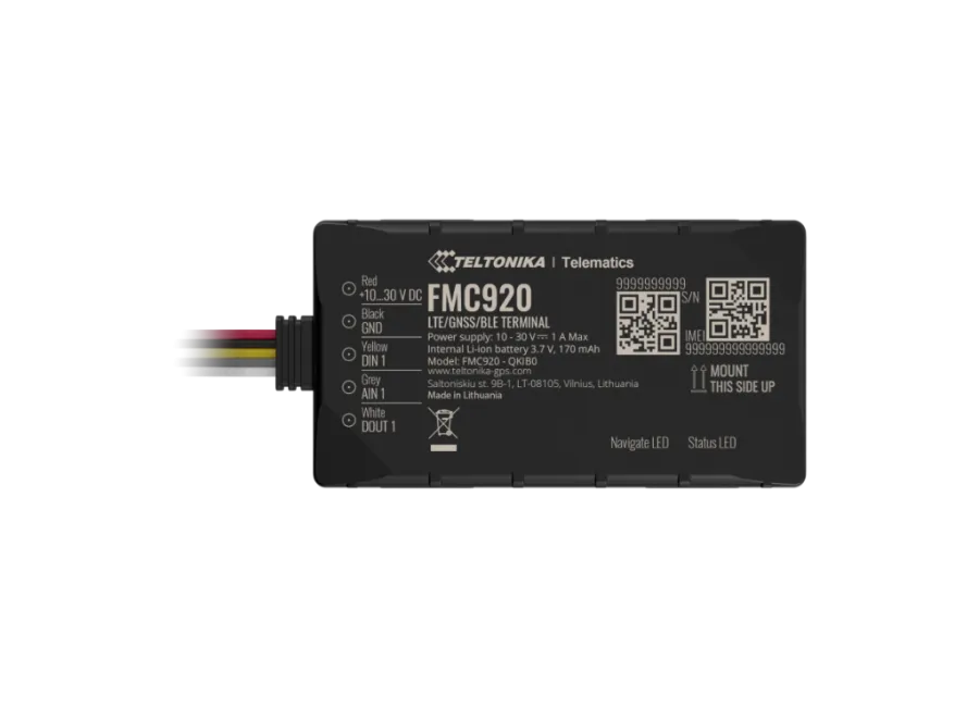 TELTONIKA FMC920-E 4g lte vehicle gps tracker
